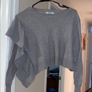 Sweater crop top from Zara